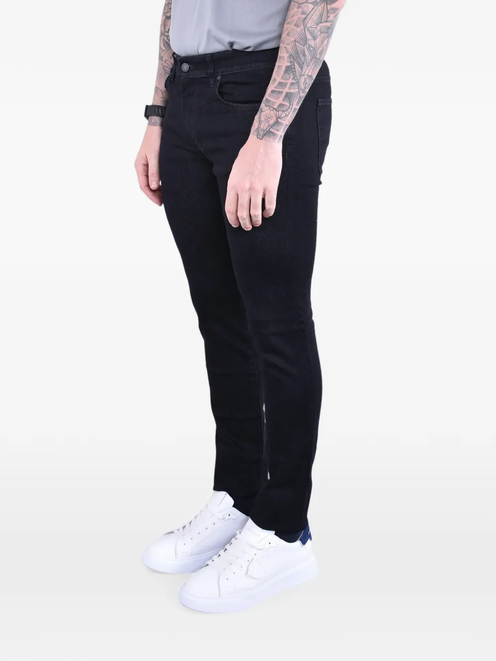 PT Torino Slim-fit jeans Zwart