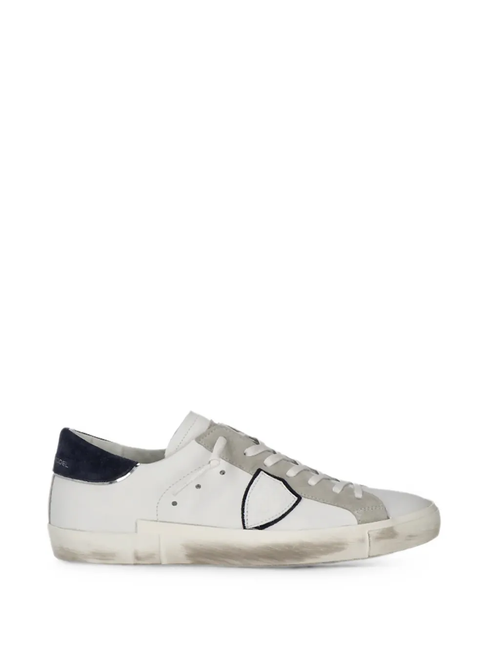 Philippe Model Paris PRSX 디스트레스드 이펙트 스니커즈 | 화이트 | Image 1
