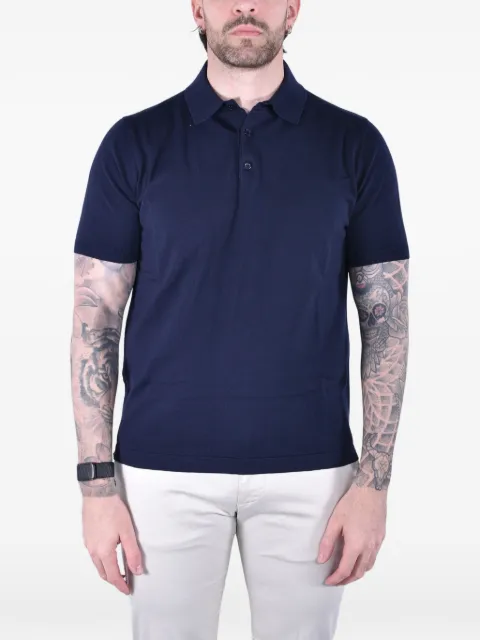 Kangra short-sleeve cotton polo shirt
