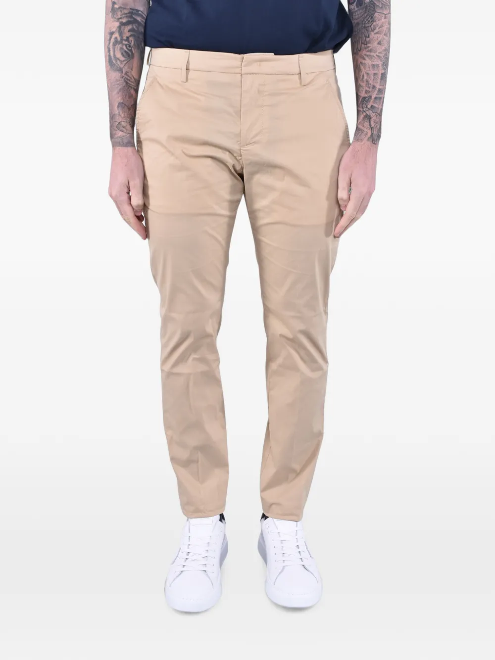 DONDUP Gaubert slim-cut chino pants - Nude