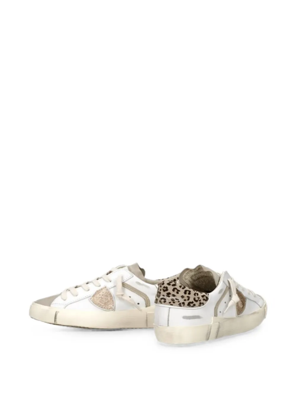 Philippe Model Paris Prsx leopard-print sneakers Wit