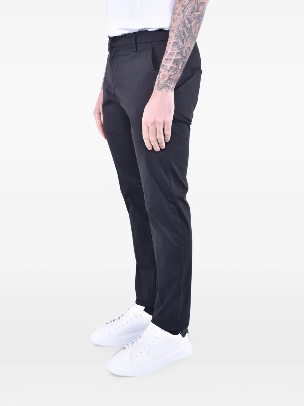 DONDUP Gaubert skinny broek Zwart