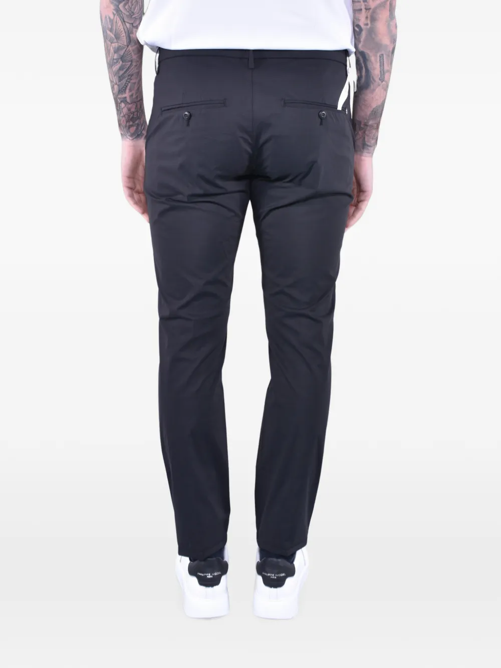 DONDUP Gaubert skinny broek Zwart