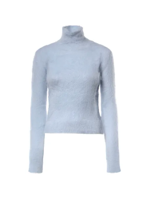 DONDUP brushed-effect roll-neck sweater