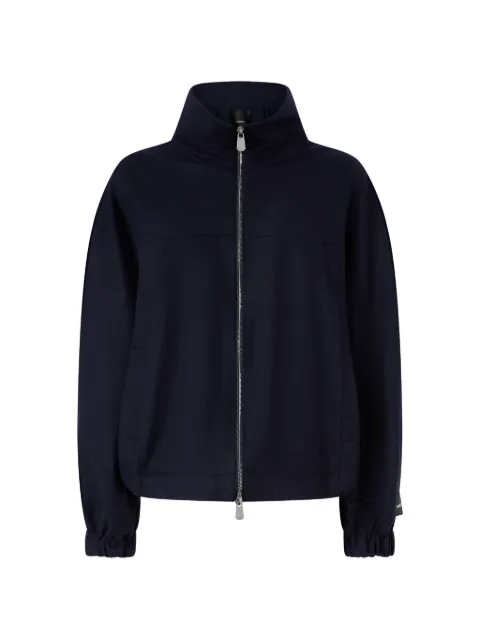 PINKO zip-up funnel-neck coat