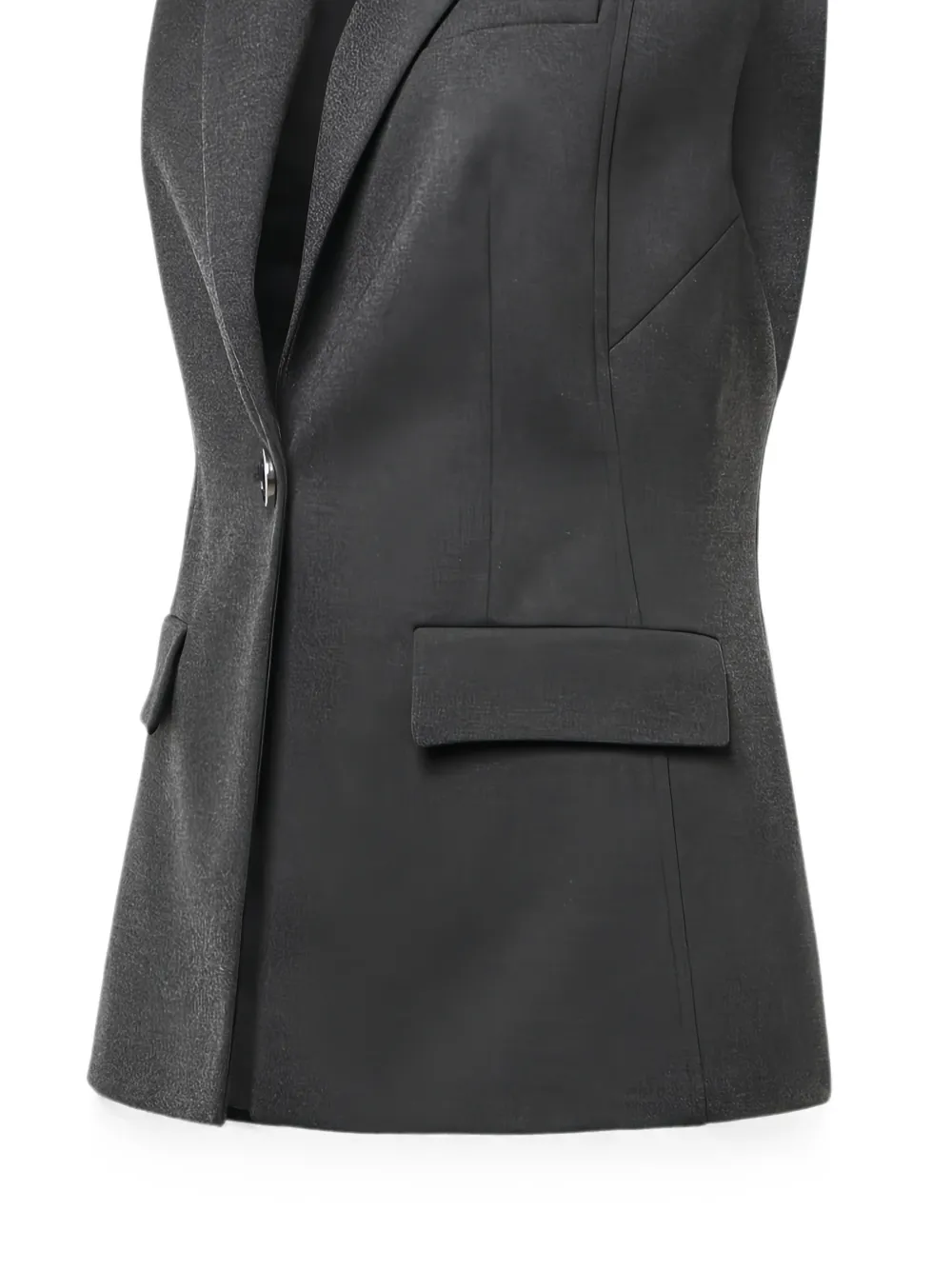 PINKO Blazer met enkele rij knopen Grijs