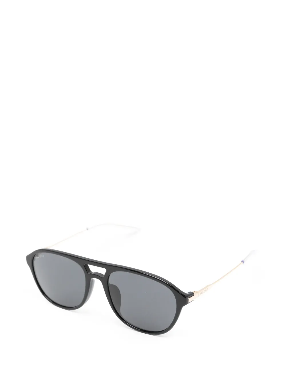 Gucci Eyewear Zonnebril met piloten montuur Zwart