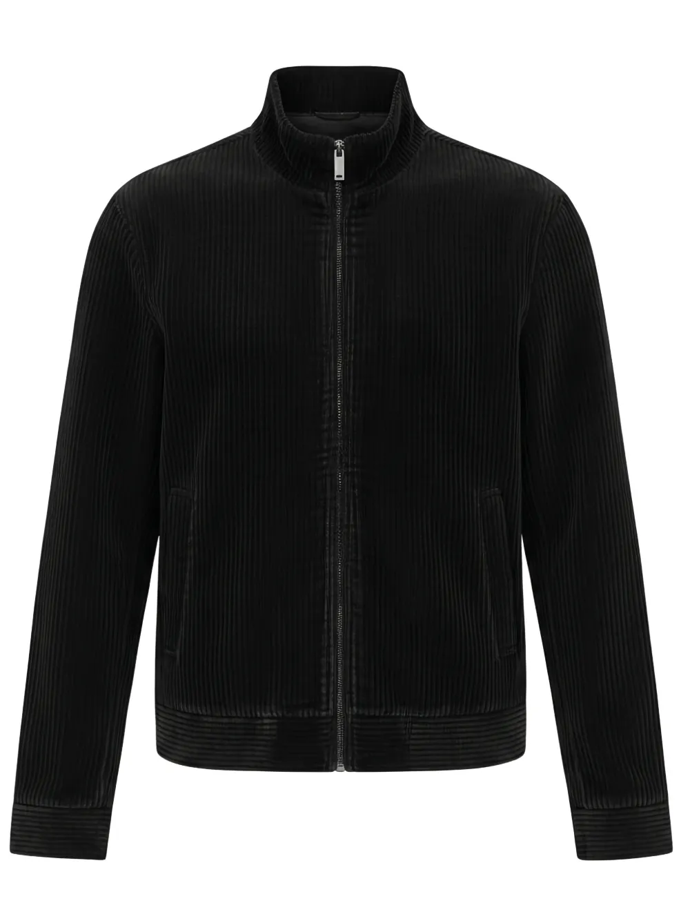 Emporio Armani Jack met rits Zwart