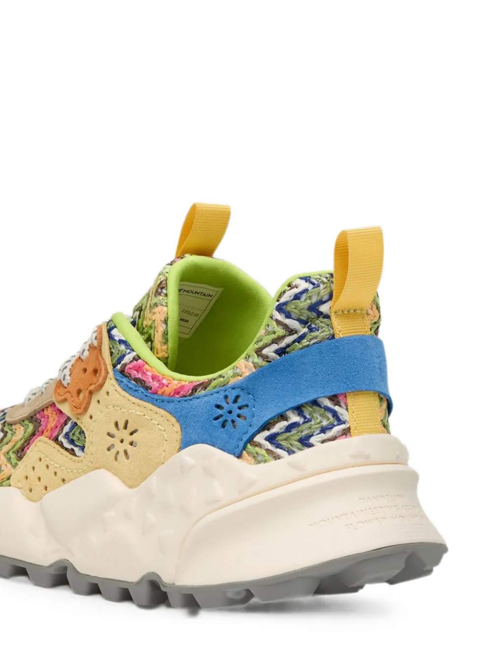 FLOWER MOUNTAIN Kotetsu sneakers Roze