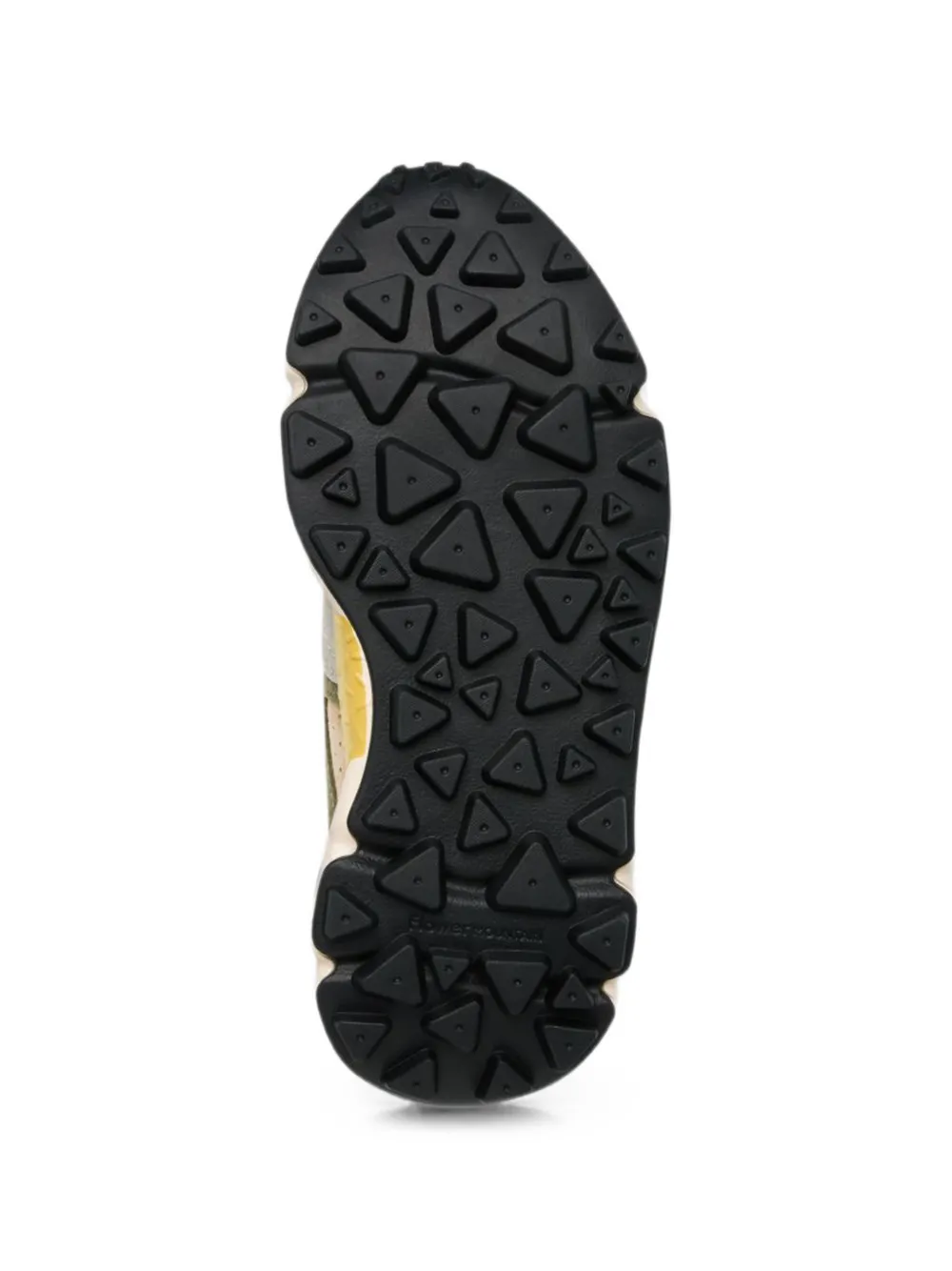 FLOWER MOUNTAIN Yamano 3 suede-panelled sneakers Groen