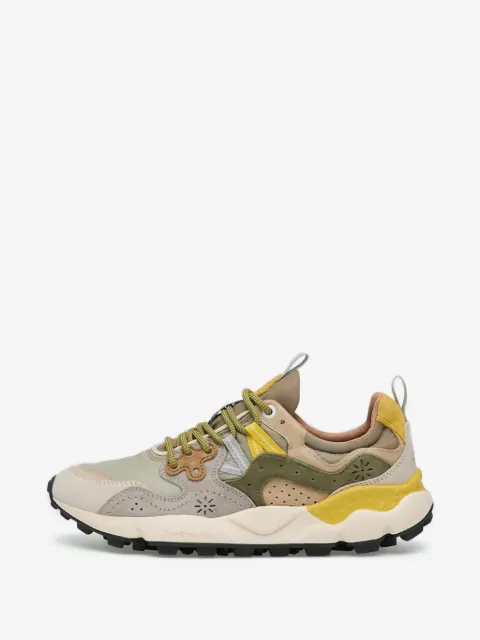 FLOWER MOUNTAIN Yamano 3 Sneakers mit Wildledereinsätzen