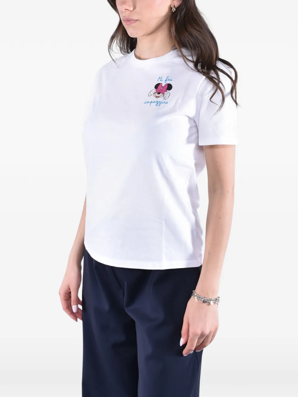 MC2 Saint Barth T-shirt met print Wit
