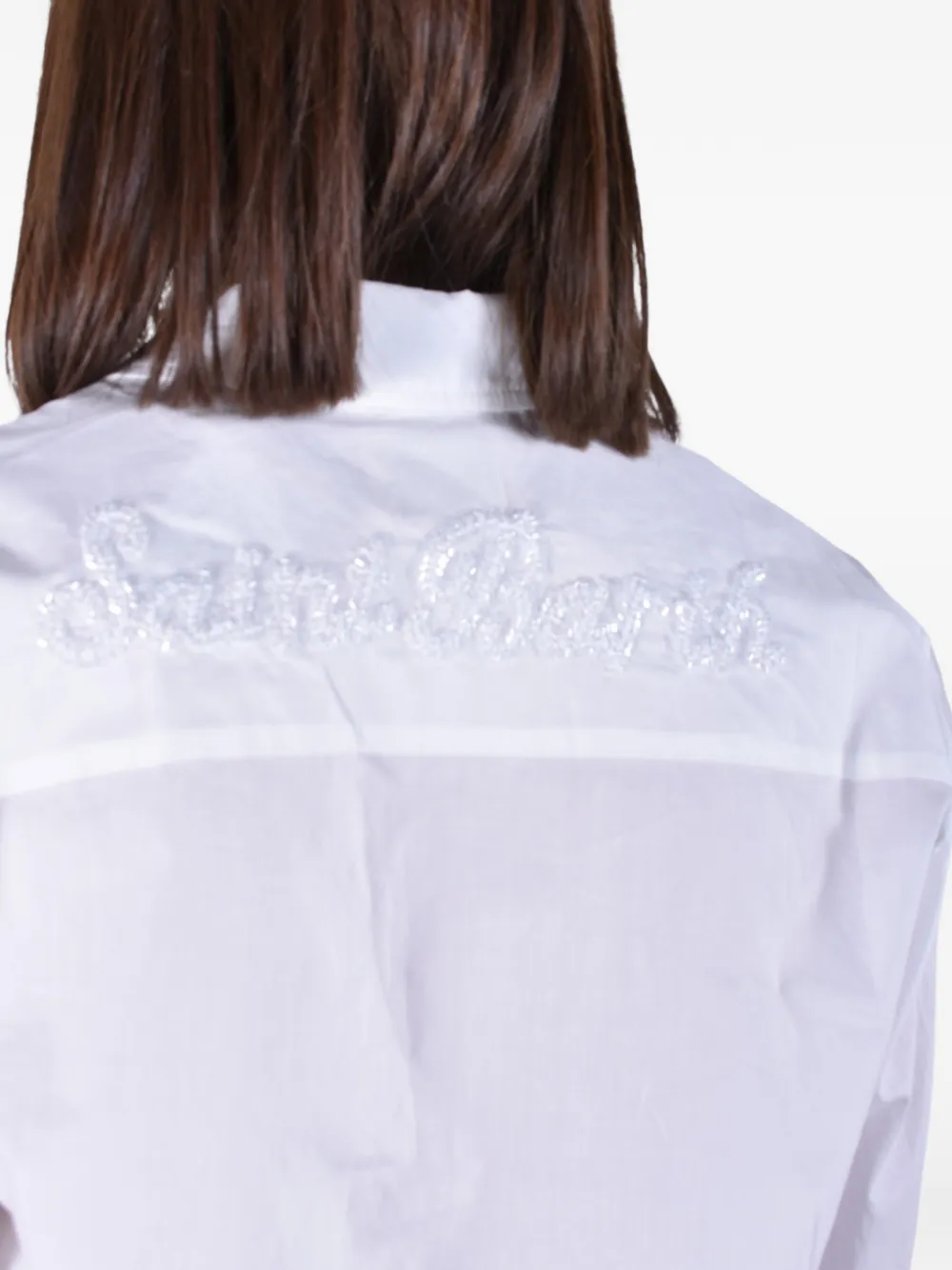 MC2 Saint Barth Linnen blouse Wit