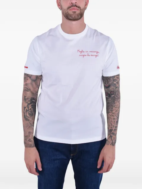 MC2 Saint Barth Arnott embroidered T-shirt
