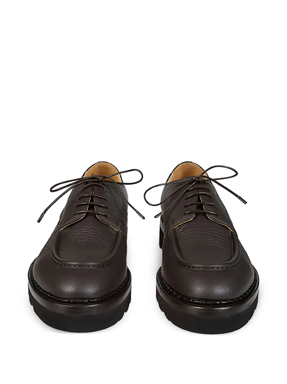 Eleventy pebbled leather shoes Bruin