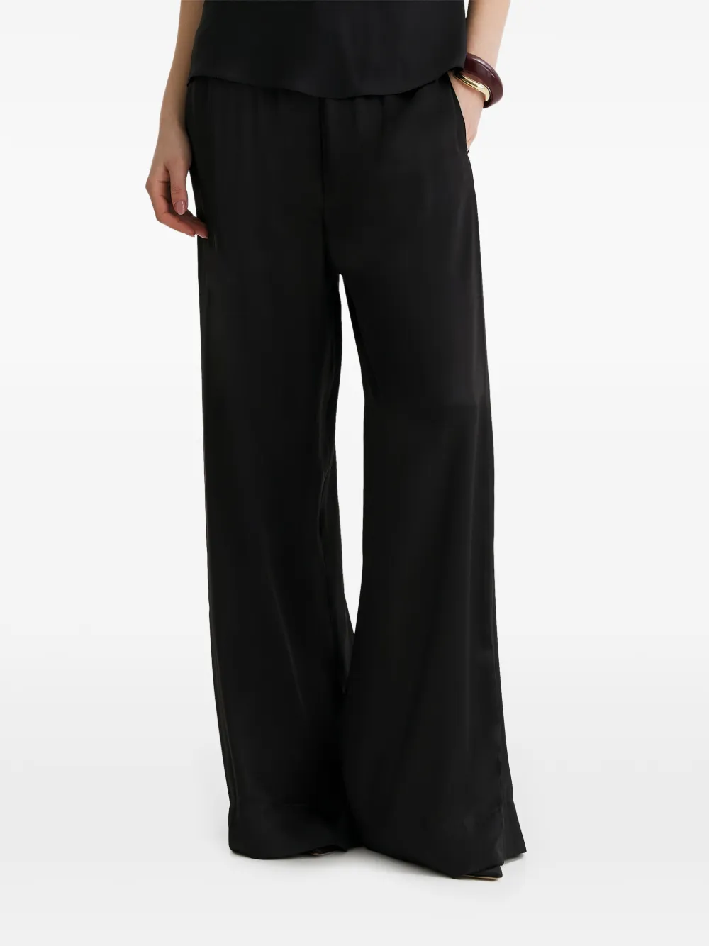 FRAMBOISE Dillan silk trousers