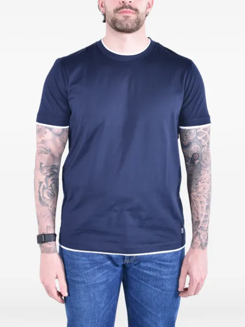 DONDUP contrast-trim T-shirt