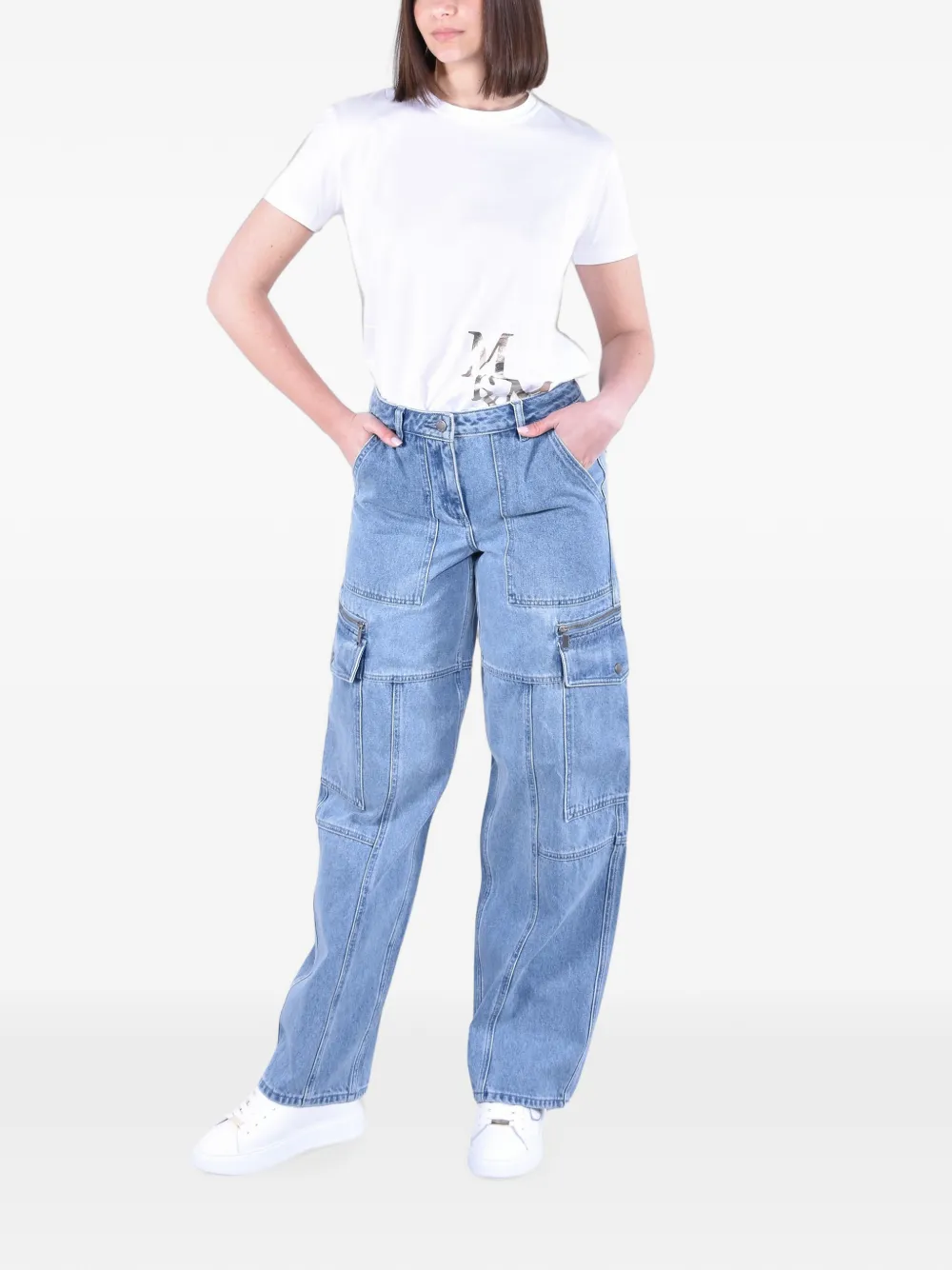 Michael Kors Cargo broek Blauw