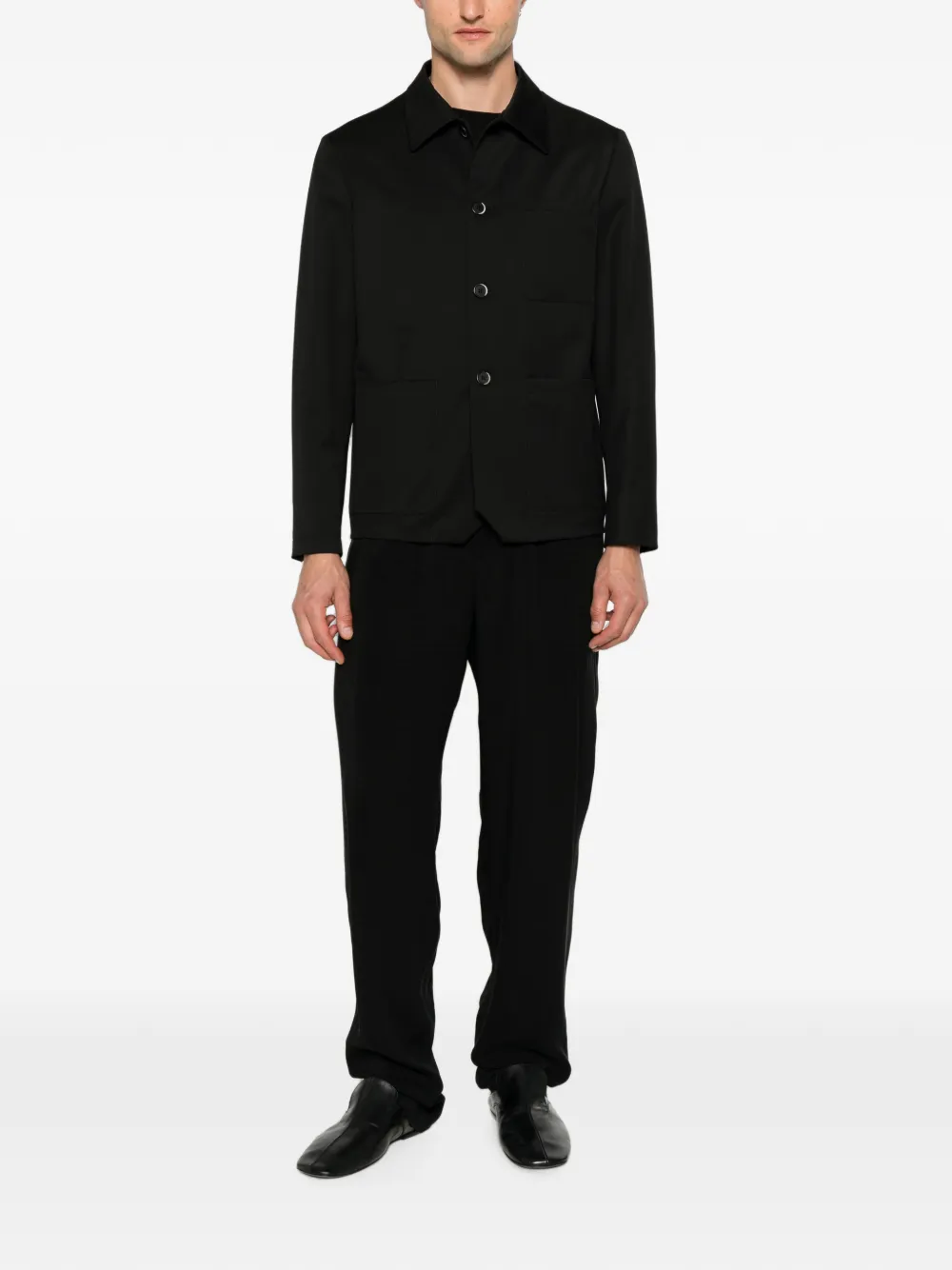 Giorgio Armani Straight pantalon Zwart