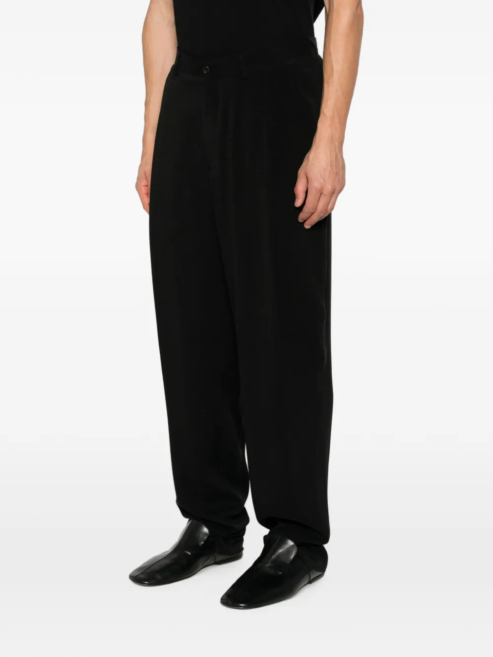 Giorgio Armani Straight pantalon Zwart