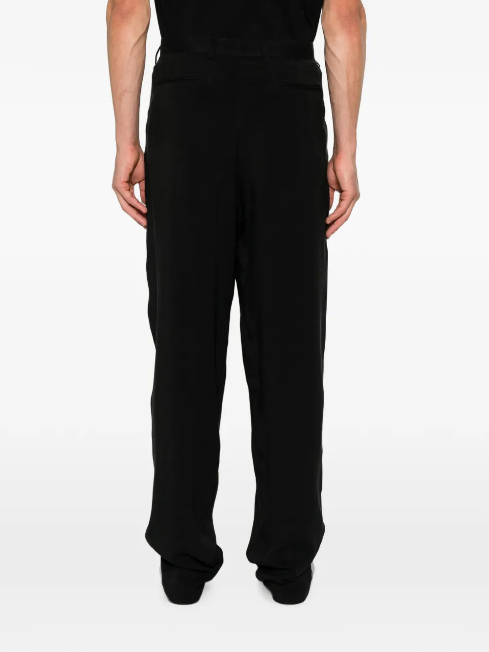 Giorgio Armani Straight pantalon Zwart