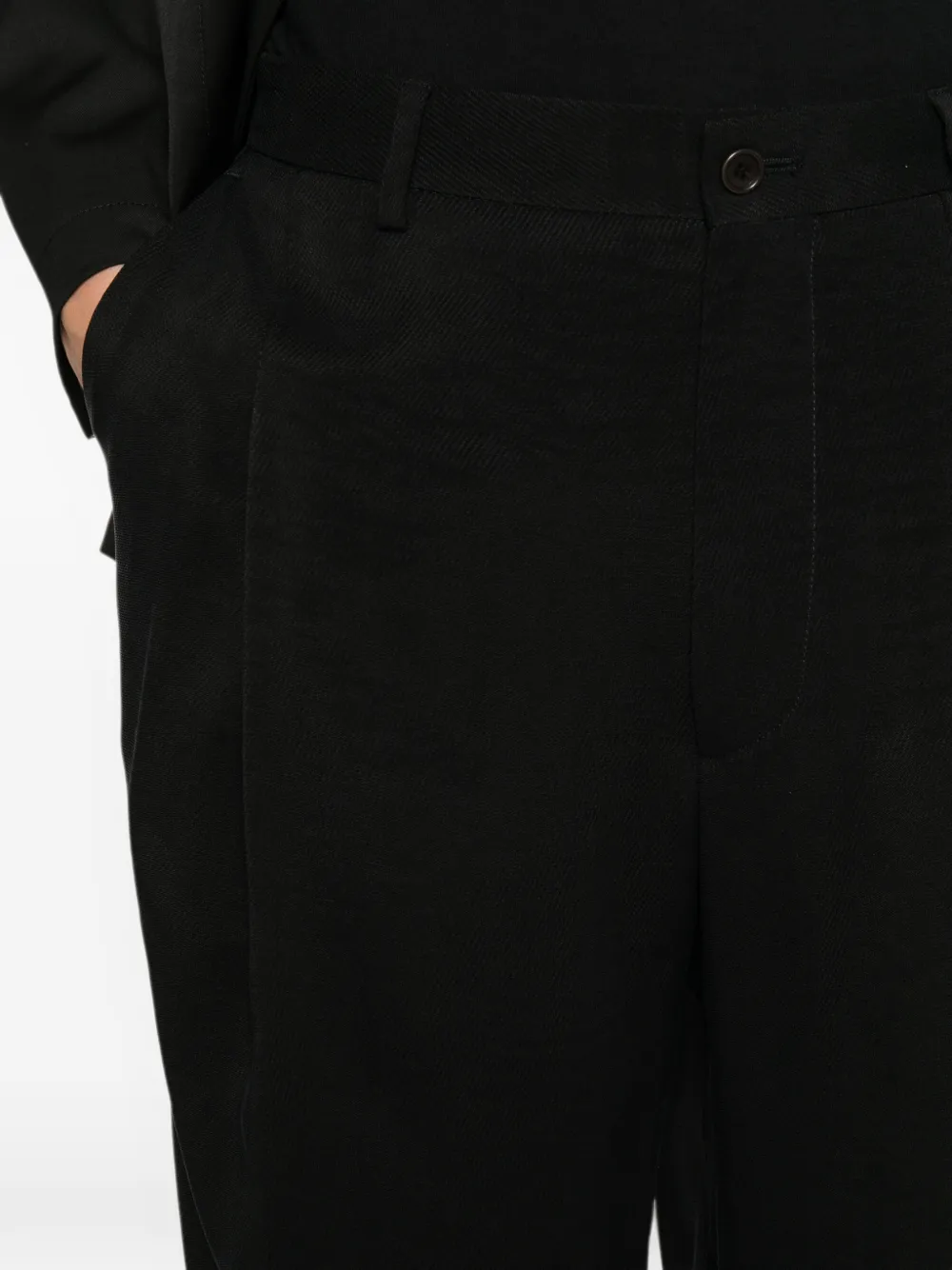 Giorgio Armani Straight pantalon Zwart