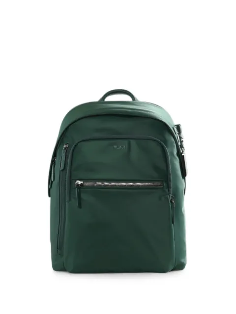 Tumi Halsey logo-plaque zip-fastening backpack