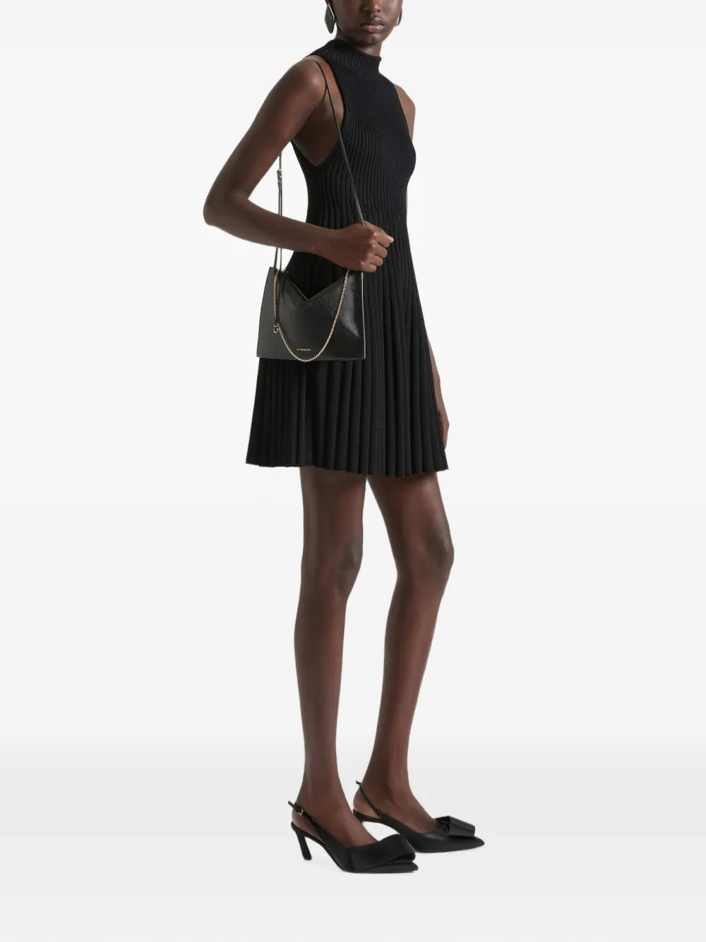 Givenchy Voyou crossbodytas met kettingdetail Zwart