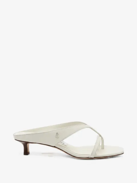 Jimmy Choo leather thong sandals