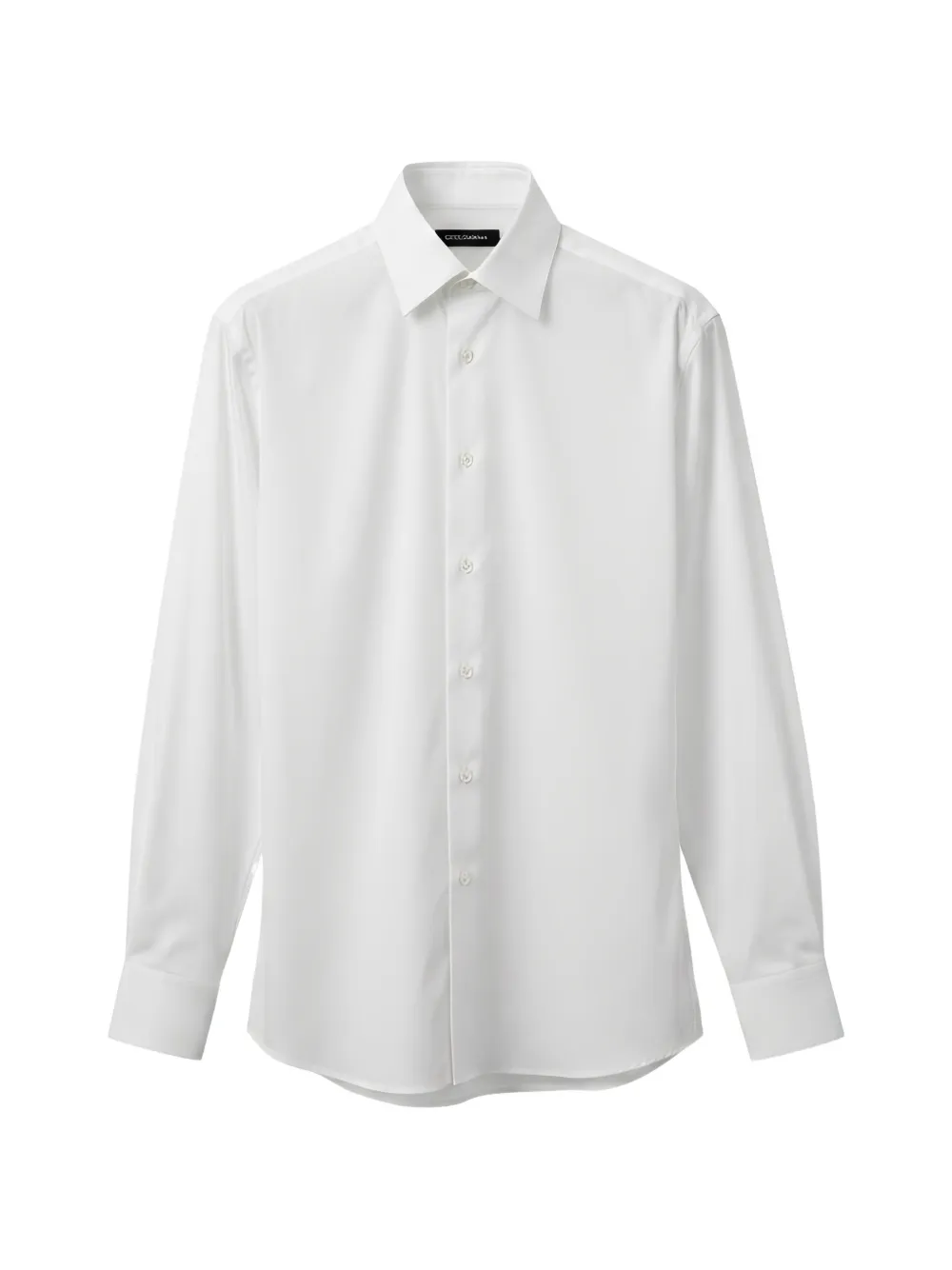 Dolce & Gabbana long-sleeve cotton shirt - White