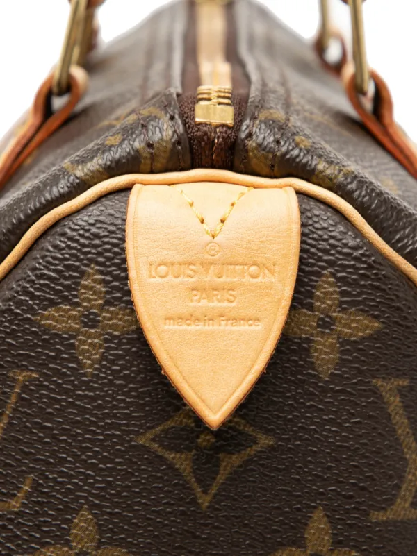 Louis Vuitton Pre-Owned 2006 Monogram Speedy 25 Boston Bag | Brown