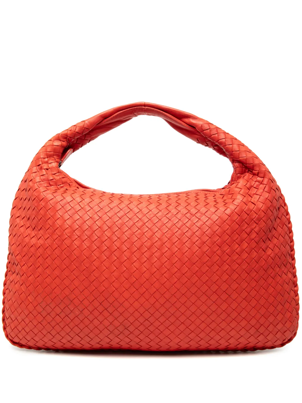 Bottega Veneta Pre-Owned Borsa passepartout Intrecciato Veneta media in nappa 2012-2026 - Arancione
