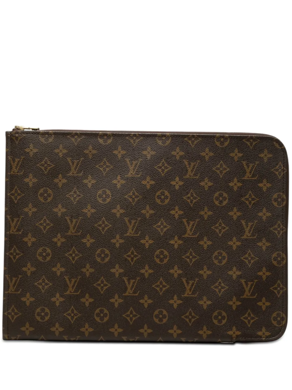 Louis Vuitton Pre-Owned Portadocumenti Poche Documents Portfolio con monogramma 1987 - Marrone