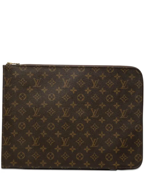 Louis Vuitton Pre-Owned 1987 Monogram Poche Documents Portfolio business bag