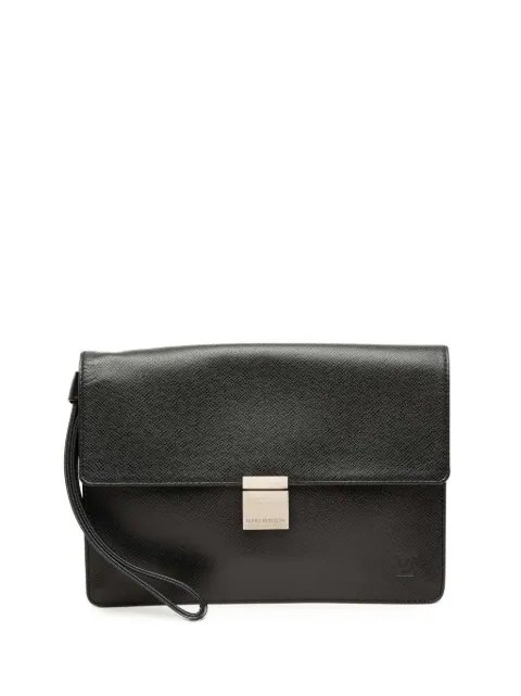 Louis Vuitton Pre-Owned 2001 Taiga Selenga clutch bag