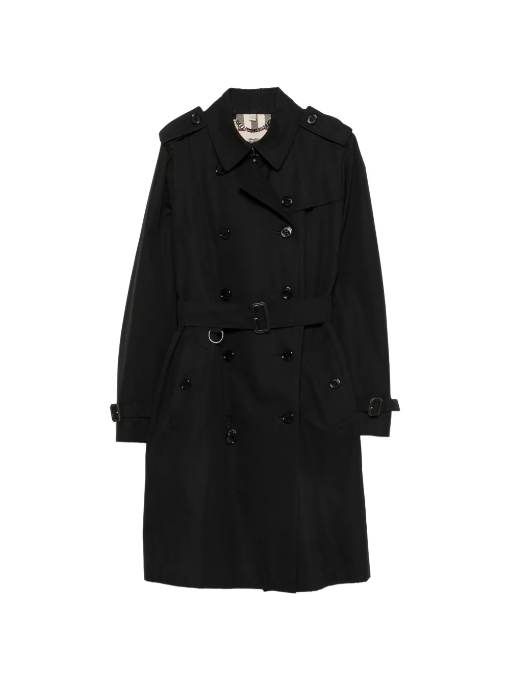 Burberry Pre-Owned 2000s double-breasted trench coat - Nero