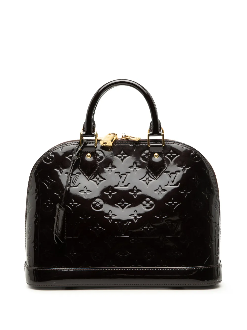 Louis Vuitton Pre-Owned 2014 Monogram Vernis Alma PM Handtasche - Violett
