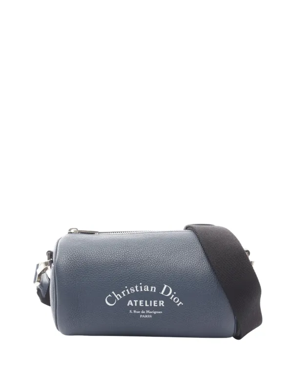 Dior Pre-owned 2010-2026 Atelier Roller Crossbody Bag in Blue