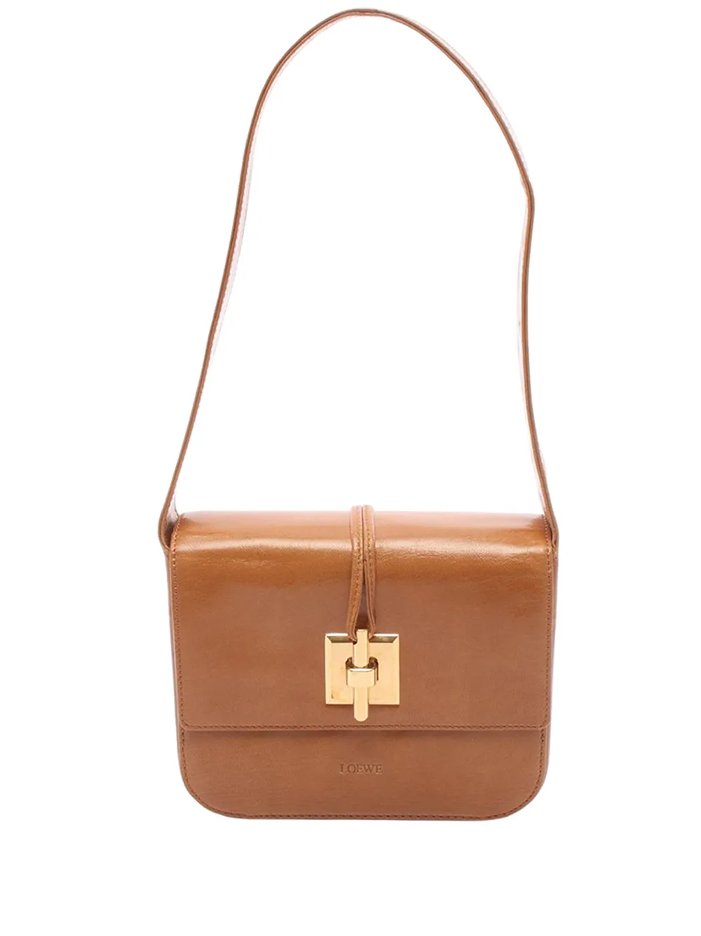 Loewe Pre-Owned 2010-2026 Leather shoulder bag - Brown