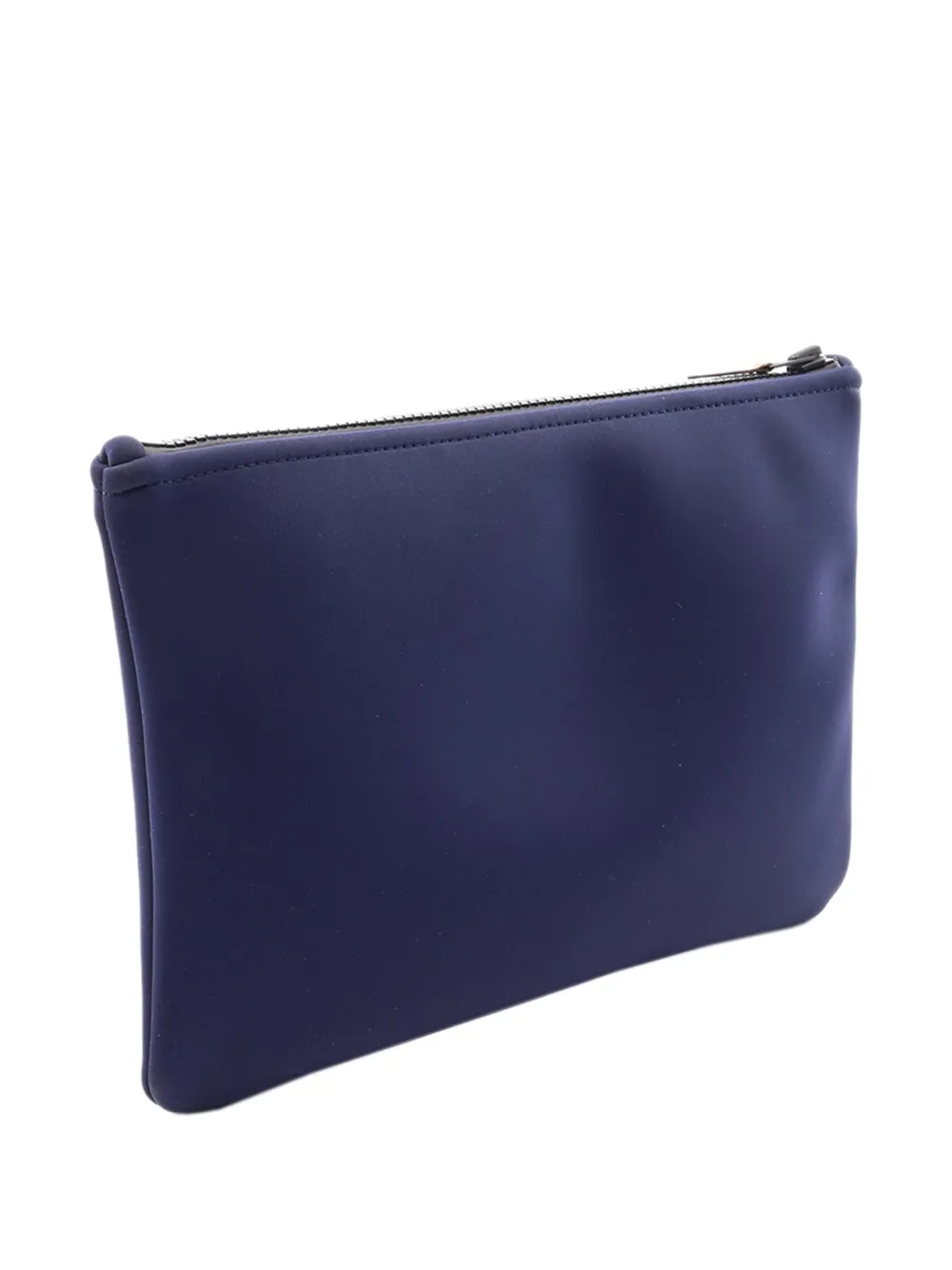 Pre-owned Hermes 2010-2026 Neobain Mm Pouch In Blue