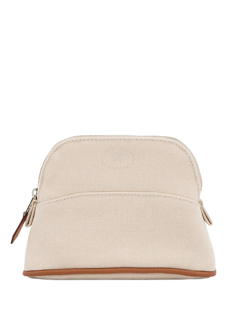 Hermès Pre-Owned Pouch Bolide mini in tela 2010-2026 - Marrone