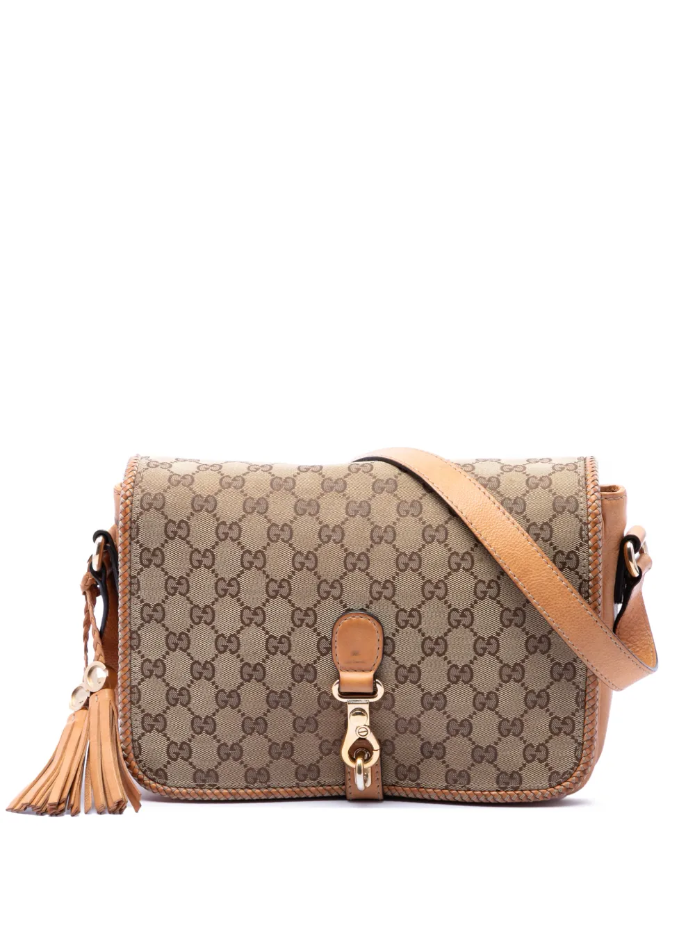 Gucci Pre-Owned Borsa a tracolla Marrakech in tela GG 2016-2026 - Toni neutri