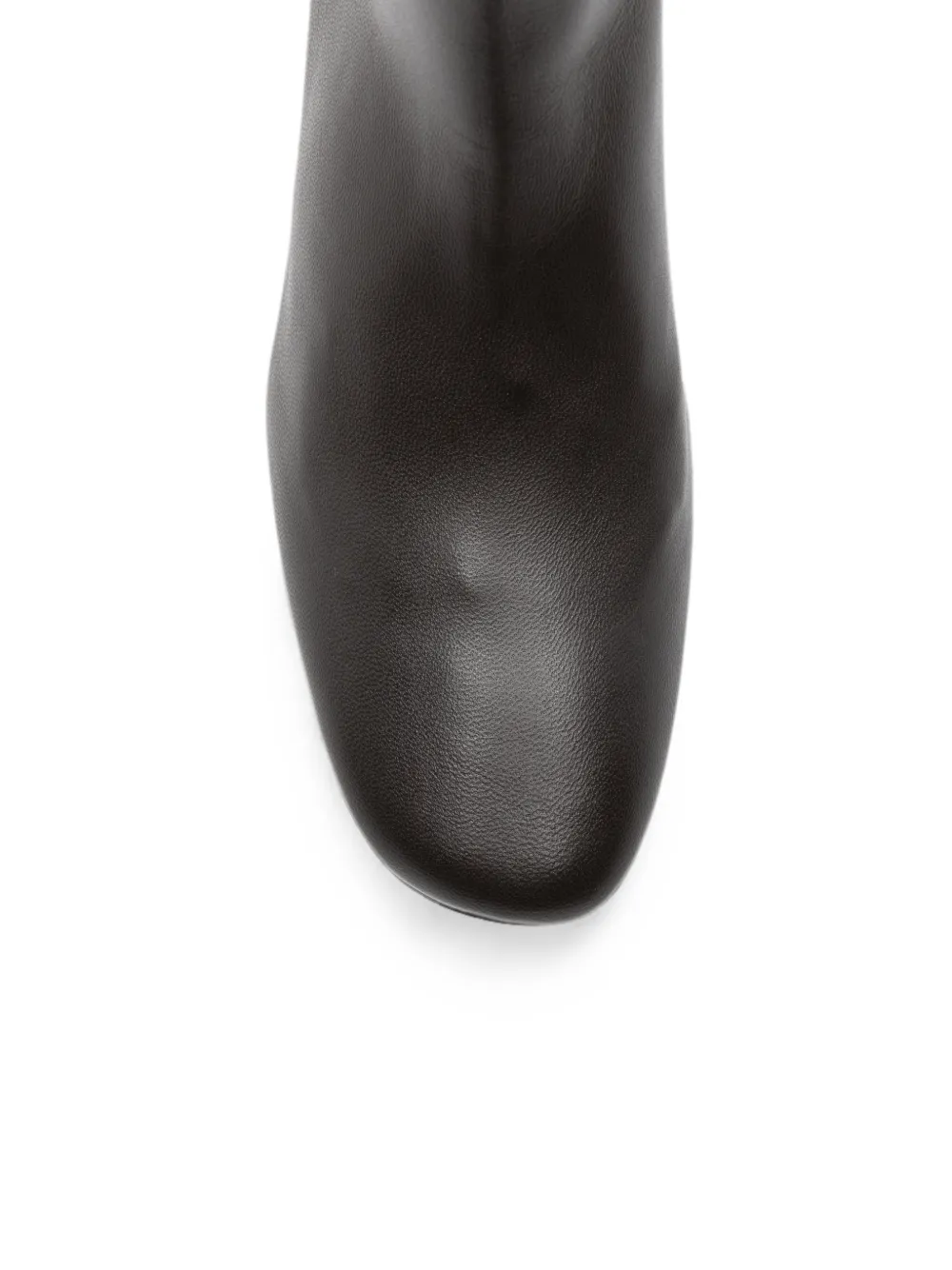 TOTEME Leren enkellaarzen Bruin