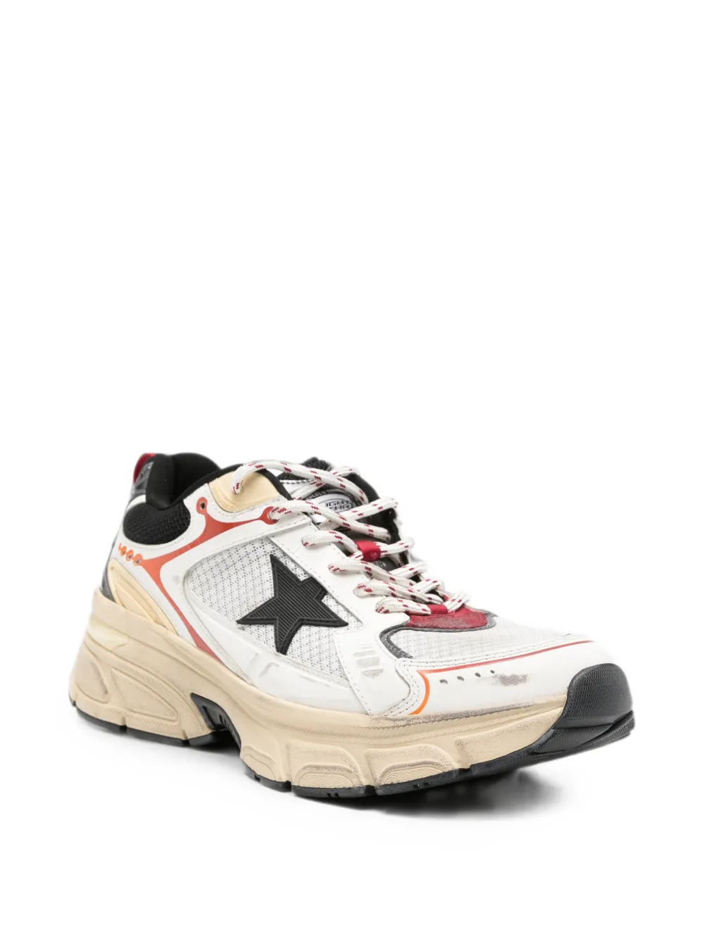 Golden Goose Lightstar star-patch sneakers Wit