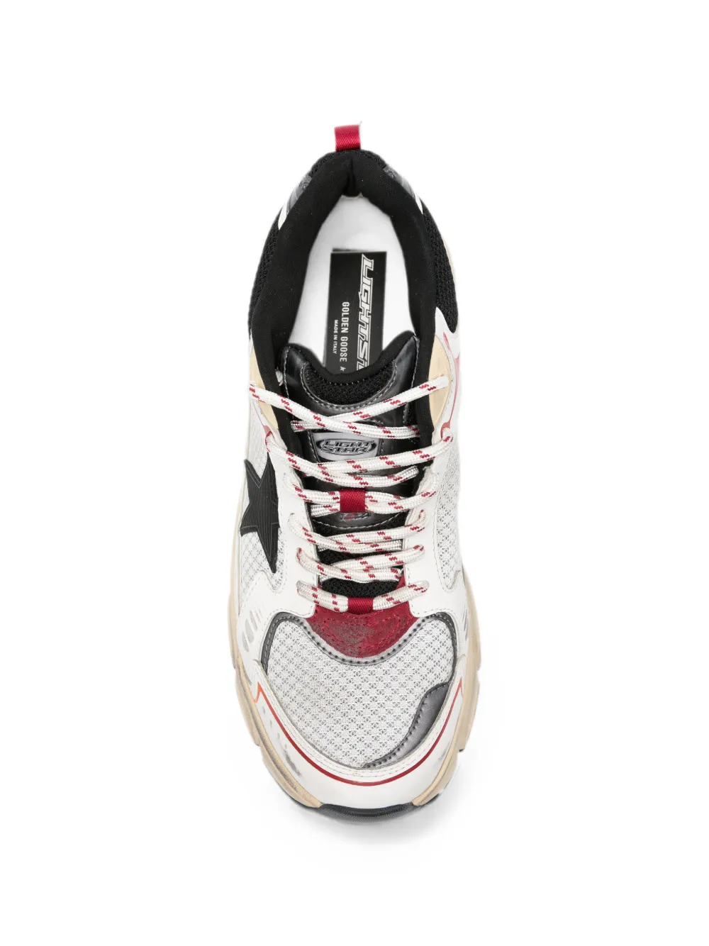 Golden Goose Lightstar star-patch sneakers Wit