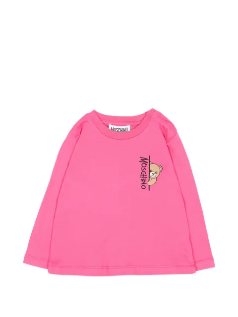 Moschino Kids Teddy Bear long-sleeved T-shirt