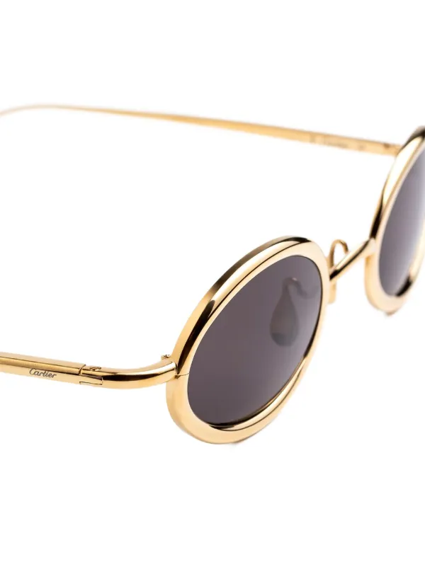 Cartier Eyewear ベニュワール オーバルフレーム サングラス