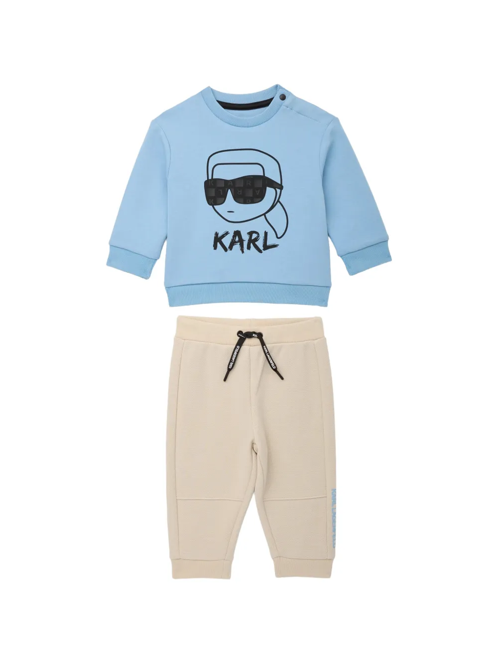 Karl Lagerfeld Kids Completo da jogging - Blu