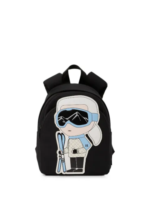 Karl Lagerfeld Kids Ikon Karl zip-fastening backpack