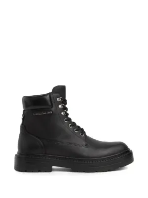 Karl Lagerfeld Bota KL11164 De Couro | Preto | FARFETCH BR